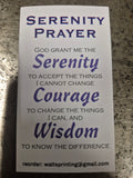 Serenity Prayer cards