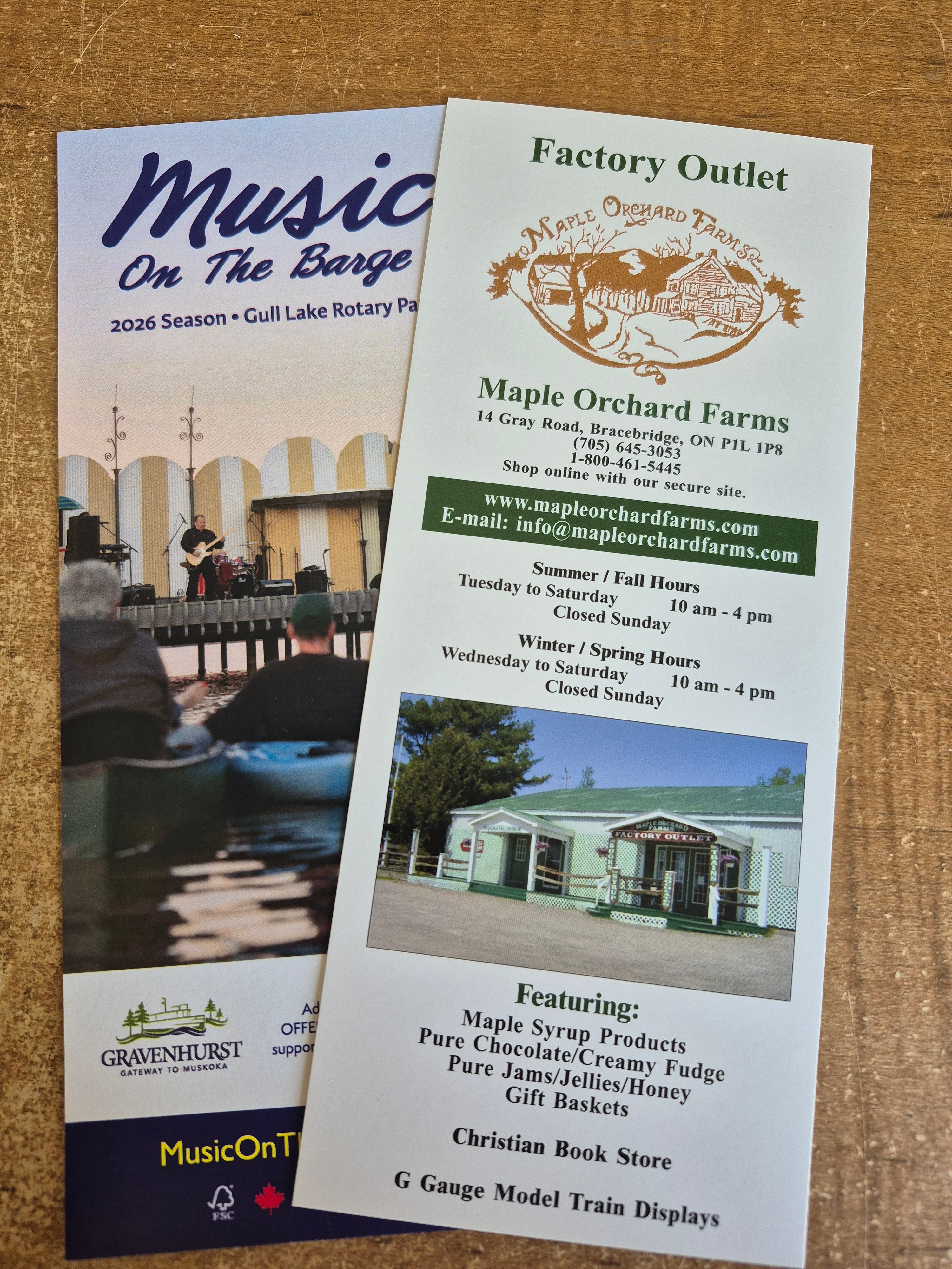 Rack Cards - With UV coating